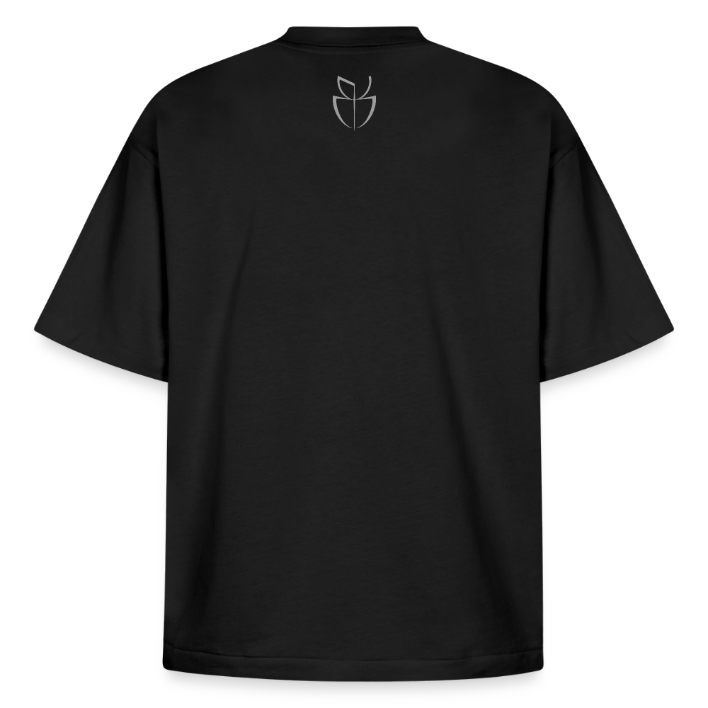 Boxy Heavyweight Unisex Organic T-Shirt by Stanley/Stella - black