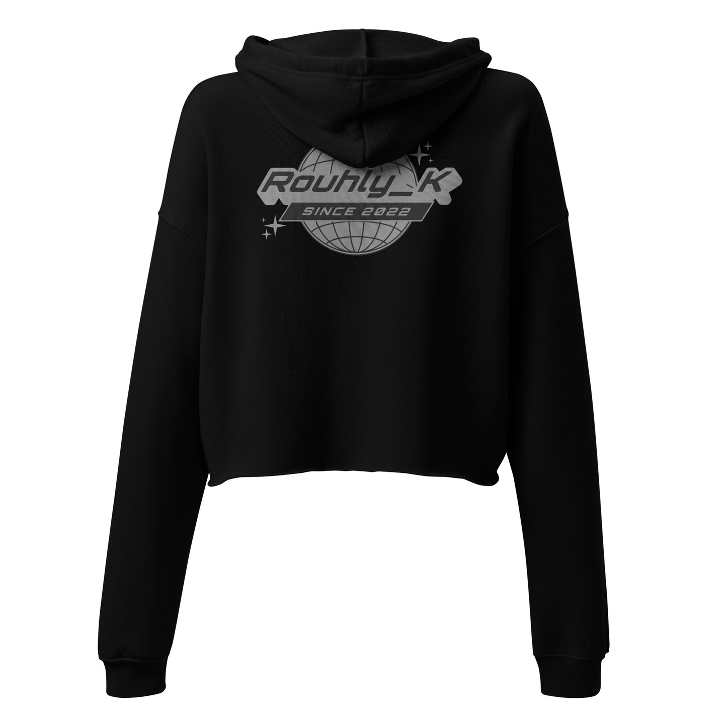 World Crop-Hoodie