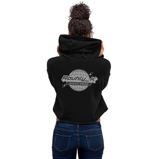 World Crop-Hoodie