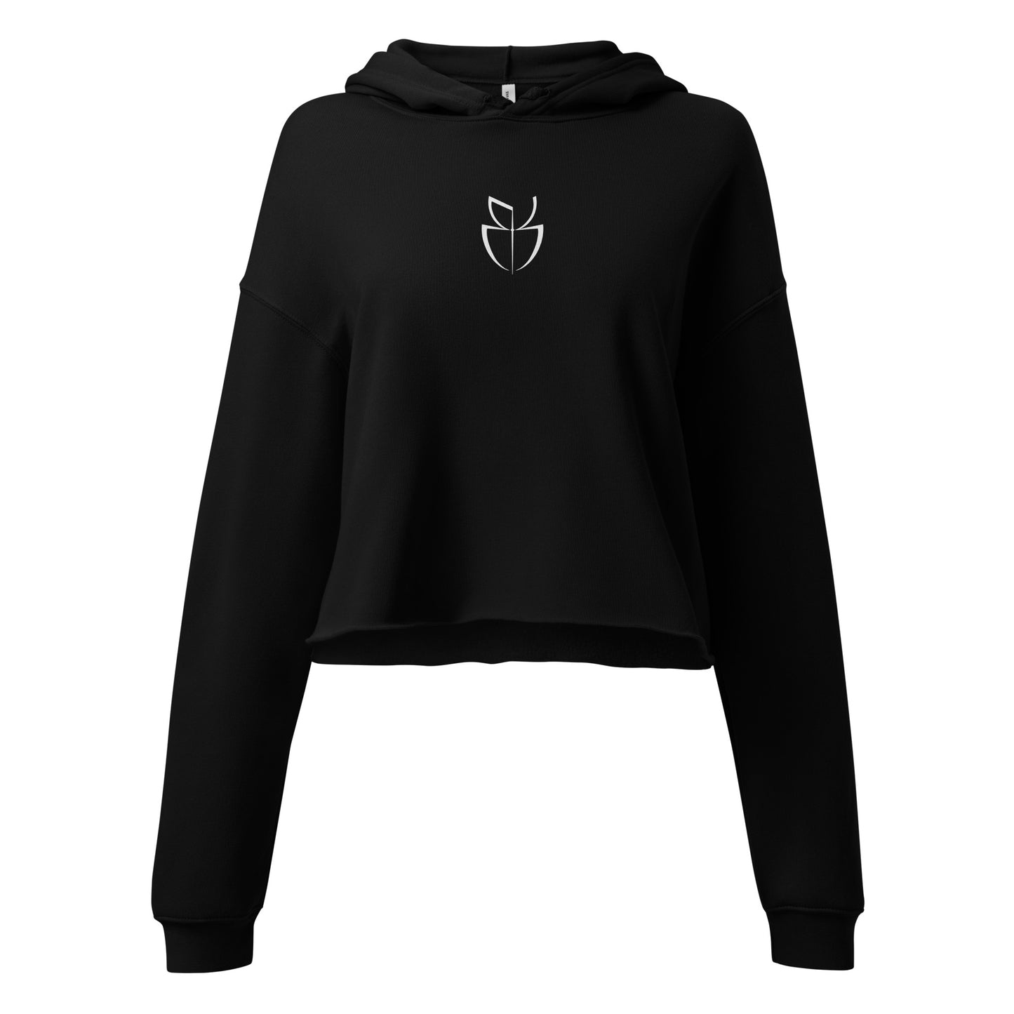 World Crop-Hoodie