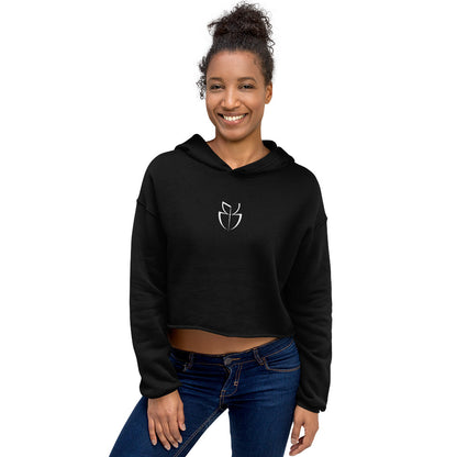 World Crop-Hoodie