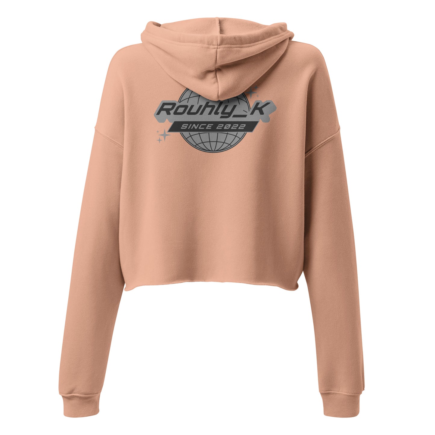 World Crop-Hoodie