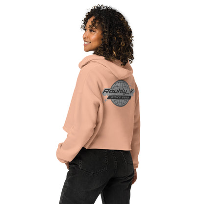 World Crop-Hoodie